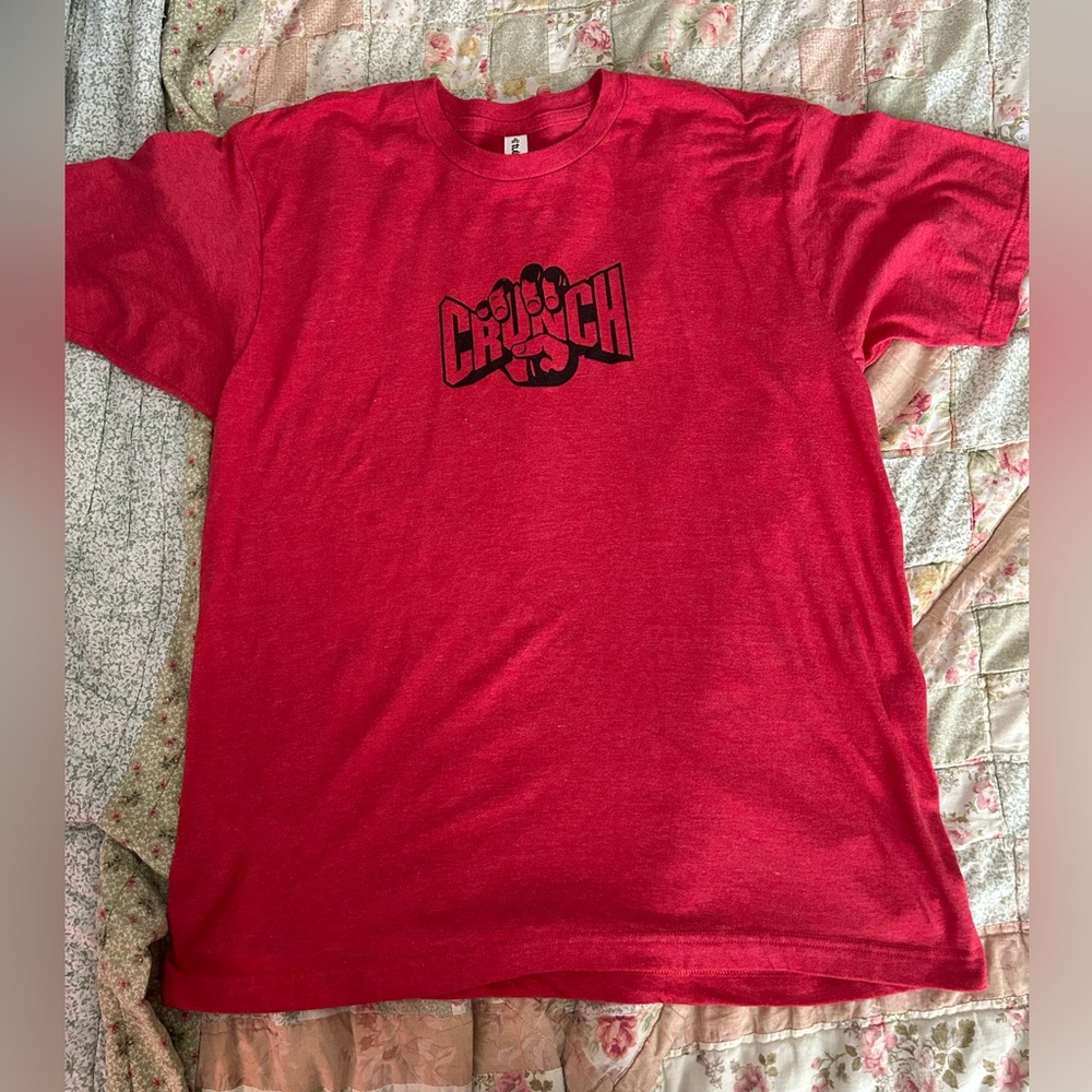 Crunch fitness workout shirt